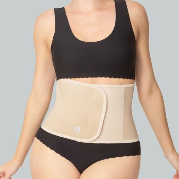 Belly Bandit by Ergobaby Postpartum Belly Wrap (Basics) in Nude Almond - Picture 2 of 6